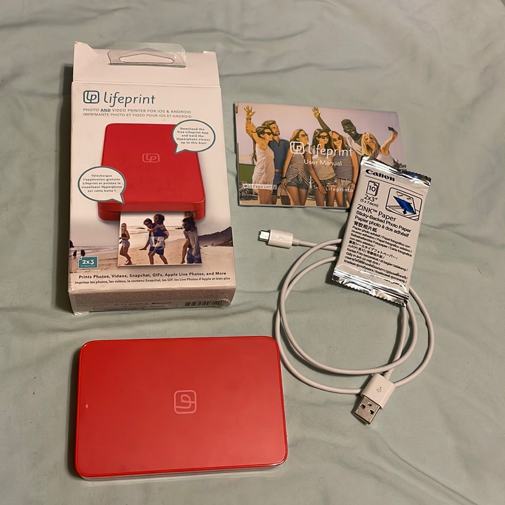 Lifeprint small (2x3in) printer